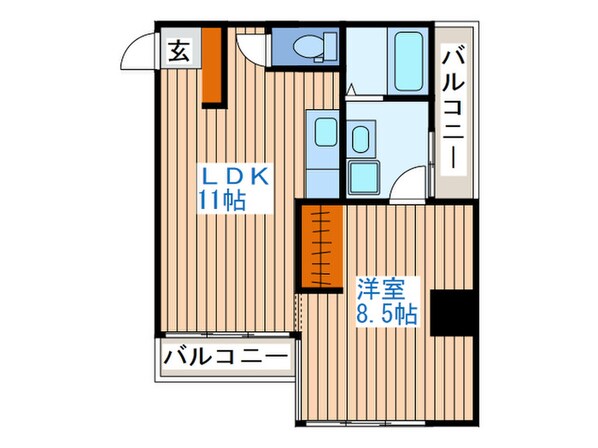 丸繁ビルの物件間取画像